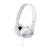 Sony/索尼 MDR-ZX310头戴式耳机监听重低音耳麦快速折叠设计耳塞(白色)