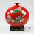 中国龙瓷德化白瓷 *陶瓷工艺礼品瓷 陶瓷装饰 礼品摆件 26cm天地方圆-红（荷花）ZGH0112