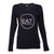 阿玛尼Armani女装 女士修身纯棉长袖T恤EA系列圆领t恤90562(黑色 XS)