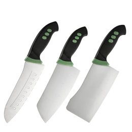 家家旺厨房刀具套装 不锈钢刀具三件套YG301(不锈钢 YG301)