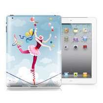 SkinAT高空迷失的女孩iPad2/3背面保护彩贴