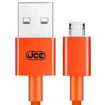 jce 安卓手机数据线充电线 USB2.0适用于小米 三星 OPPO 华为 魅族 HTC 炫彩桔 长度1M