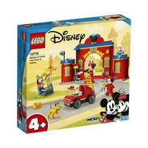 乐高LEGO迪士尼米奇和朋友们的消防局男女孩子儿童积木玩具礼物10776 国美超市甄选