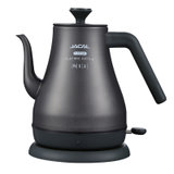 积高GL-E202小型家用电茶壶小容量不锈钢热水壶长嘴烧水壶电水壶(磨砂黑)