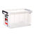 (国美自营)禧天龙Citylong 塑料收纳箱大号透明抗压加厚衣物整理箱玩具储物箱45L 6030