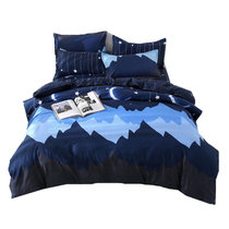 英爵家纺 三件套四件套单独床单被套枕套可选床上用品单人双人件套(晚安)