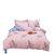 安居先森 D1410双人床单 40支纱高支高密全棉印花单件活性印染  粉色