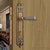 纯铜锁系列 HK052102 室内房门锁 入户门锁 黄古铜 左内带钥匙