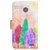 水草人 晶彩系列彩绘手机套外壳保护皮套 适用于中兴V765M/LEO/Q1肆(油画夏天)