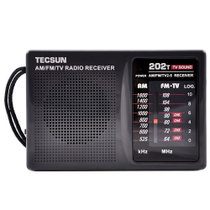 德生（Tecsun）R-202T 收音机 音响 袖珍 便携式 老年人 小半导体 电视伴音 高考英语听力四六级 FM调频