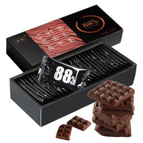 诺梵纯黑可可脂苦巧克力130g 真快乐超市甄选