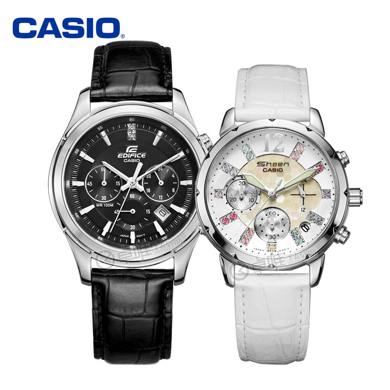 卡西欧efr-517l-7a_she-5023l-7a日韩品牌表