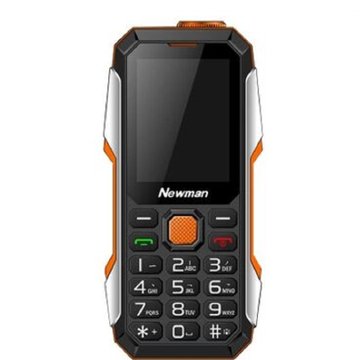 纽曼(Newman) V18移动老人手机三防军工直板老人机按键超长待机微信QQ蓝牙行车记录仪(橙色)
