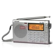 德生（Tecsun）PL-450收音机PL450全波段数字立体声调频  【包邮】(银色)