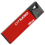 金士顿（Kingston）DTM30 USB 3.0优盘 精致炫薄金属U盘(16G)