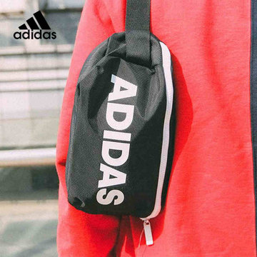 adidas阿迪达斯腰包男女大容量运动健身单肩包斜跨包胸包DZ9238(DZ9238)