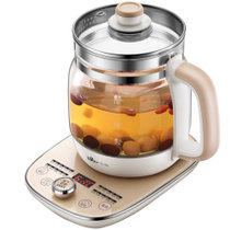 小熊（Bear）养生壶 YSH-A15W6 全自动玻璃加厚 电热水壶花茶壶煮茶器黑茶煮茶壶多功能
