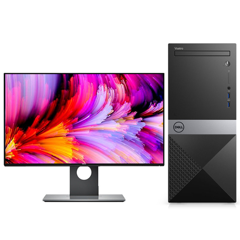 【戴尔3070台式电脑图片】戴尔(dell)成就 3070-14n8b 高性能商务办公