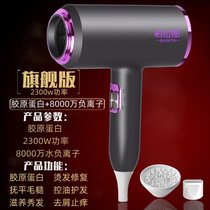 发廊电吹风机家用理发店大功率网红负离子护发静音吹风筒7yb(原装进口—胶原蛋白—8000万负A)