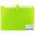 天色A4风琴包 可爱多功能手提多层文件夹 事物包收纳试卷袋资料包(8格风琴包TS-1808绿色)