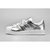 Adidas阿迪达斯经典贝壳头三叶草低帮女鞋休闲板鞋夏季新款运动休闲板鞋(BA7665银色 38)