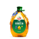 红井源压榨一级亚麻籽油5L(金黄色)