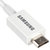 三星（SAMSUNG）USB2.0手机快充数据线/充电线 原装数据线 安卓(白色 1M)