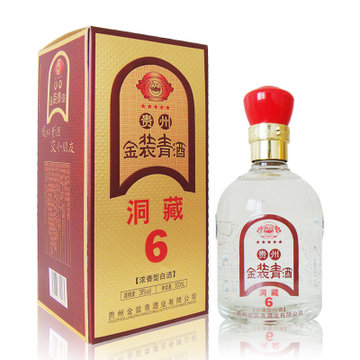 贵州金装青酒 喝杯青酒 交个朋友 洞藏6年 38度 500ml 浓香型 贵州