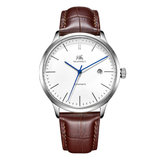 上海牌手表全自动机械表男表国产手表防水机械表男士手表792(棕色 皮带)