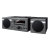 雅马哈(YAMAHA) MCR-B043 蓝牙USB桌面音响 家用音响 2.0声道音箱 深灰色(银色)