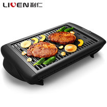 利仁(Liven)KL-J4500 电烤炉 家用烧烤炉 烧烤架 式电烤盘 不粘烤肉锅 煎肉煎烤盘(电烧烤炉)