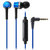 铁三角(audio-technica) ATH-CKR30iS 入耳式耳机 智能线控 佩戴舒适 蓝色