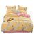 贵晨家纺保暖雪花绒四件套三件套床单被套床上用品(菠萝 单品被罩150X200cm)