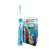 飞利浦（PHILIPS）HX6311/07 电动牙刷 儿童电动牙刷充电式声波震动儿童牙刷(贴纸造型 儿童专用)