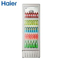 Haier/海尔 SC-412 412升立式单门冰柜冷藏保鲜饮料柜 玻璃门展示冷柜
