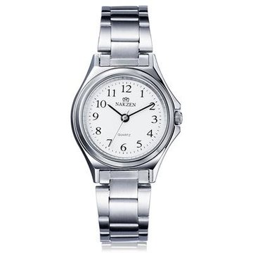 名古城 nakzen 日本名表 女士钢带石英手表2008l (阿拉伯数字)