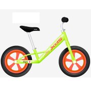 喜德盛滑步车 12寸儿童自行车平衡车 铝合金车架 KID1学步车(荧光黄)