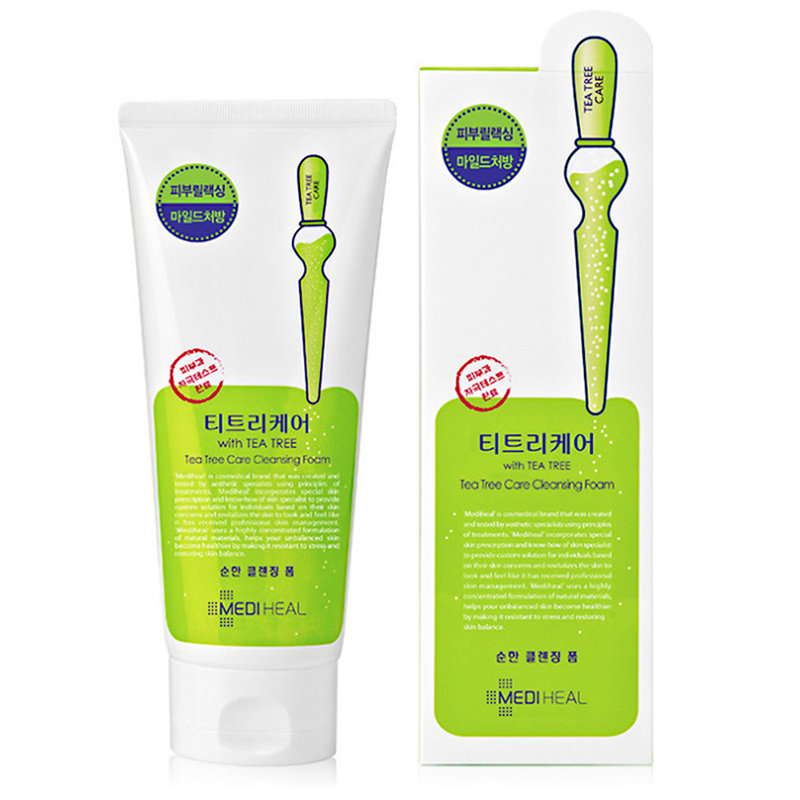 mediheal美迪惠尔水漾强效补水泡沫洗面奶170ml