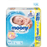 Moony纸尿裤NB114片 早生儿-5kg新生儿尿不湿官方进口畅透系列