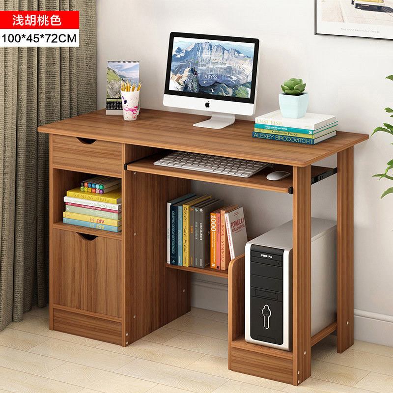 书桌物植电脑桌zt22a71一米浅胡桃2返回商品页