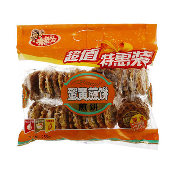 米老头蛋黄煎饼原味255g袋