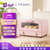 东菱电烤箱 家用小型烘培多功能 日式12L迷你小烤箱 全自动烤箱 DL-3706 粉