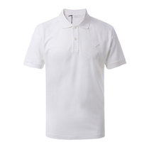 PRADA白色男士短袖Polo衫 UJN077-XGS-F0009M码白色 时尚百搭