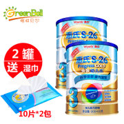 惠氏金装幼儿乐3段960g/克（900g送60g）加量装幼儿配方奶粉罐装1-3岁(2听)
