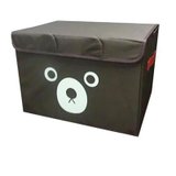卡秀可爱小熊储物箱整理箱(咖啡色)