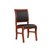 巢湖华美办公椅会议椅HM-Y17橡木小软包椅(黑色 默认)