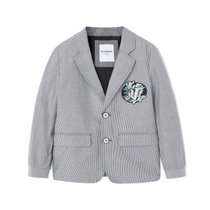 巴拉巴拉童装男童外套中大童西服儿童春装2018新款时尚礼服小西装