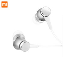 Xiaomi/小米原装耳机活塞线控耳塞小米6/5x红米4x 红米note4x入耳式运动耳机手机平板通用(银色 基础版（扁线）)