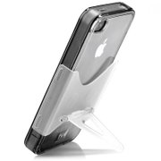 卡登仕 Apple IPhone4/4s彩透保护套套装（透黑色）