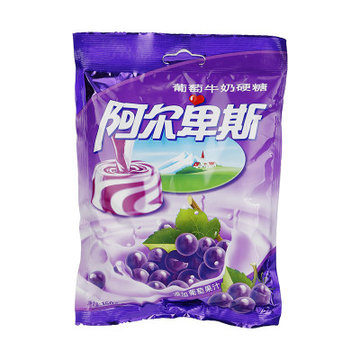 阿尔卑斯 葡萄牛奶硬糖 150g/袋